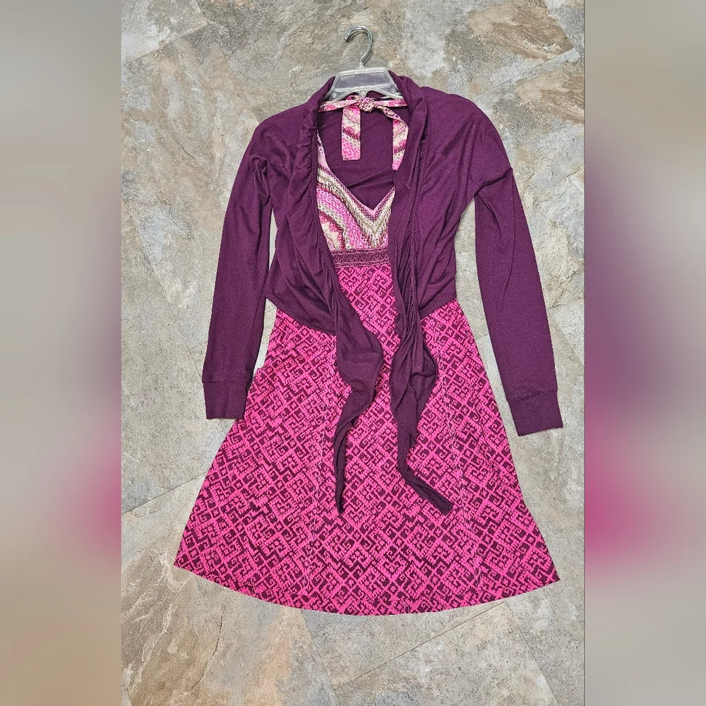 Athleta Ruffled Knit Open Front Cardigan - Picture 6 of 9